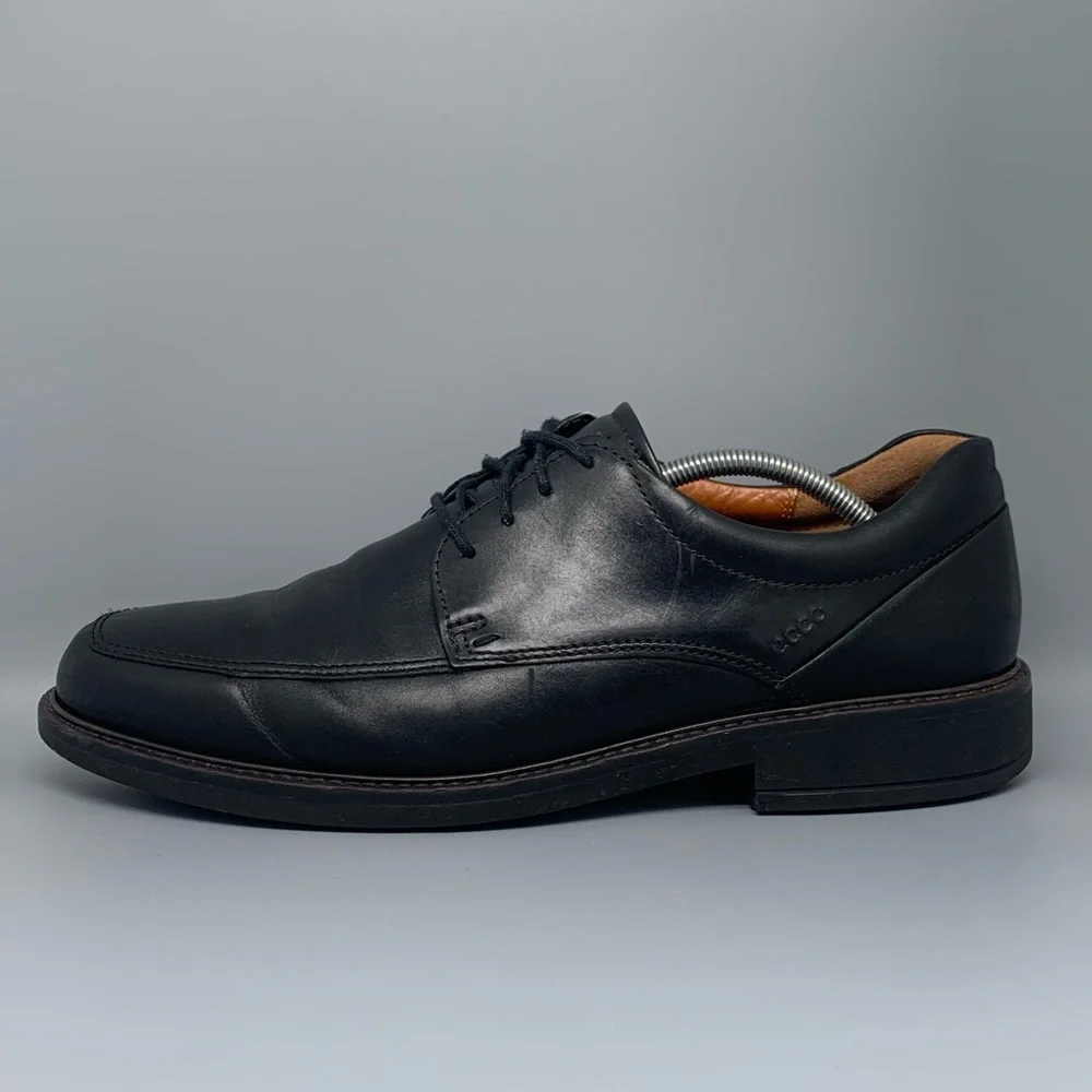 Ecco Hilton Apron Toe‎ Tie Oxford Shoes Men’s Sz 11